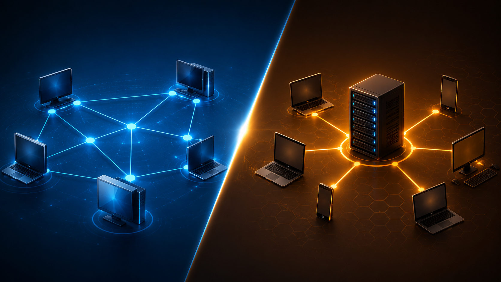 تفاوت شبکه Peer-to-Peer و Client-Server؛ کدام را انتخاب کنیم؟